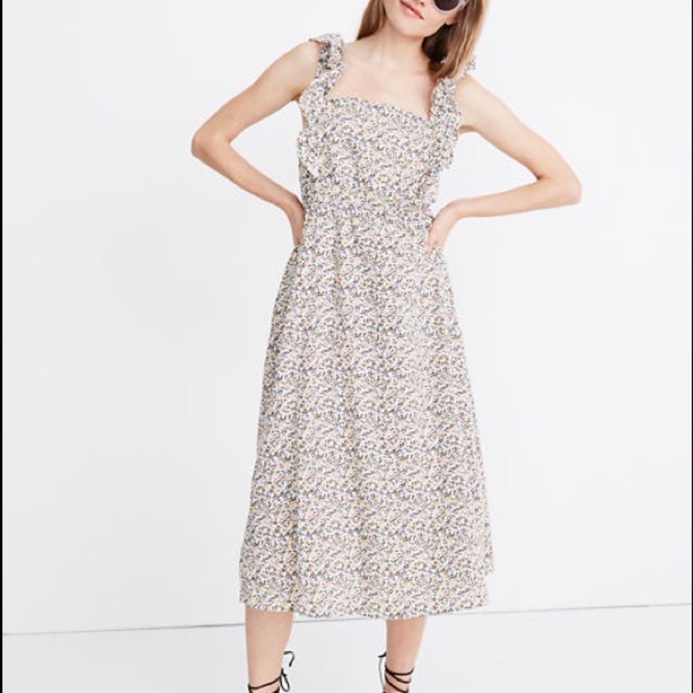 Madewell floral dress